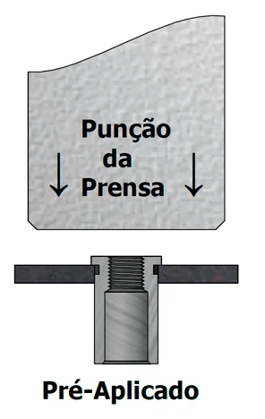 Espaçador Roscado Passante