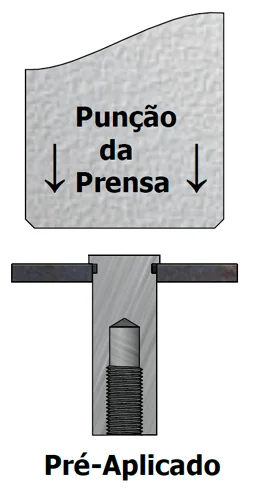 Espaçador Roscado Não Passante