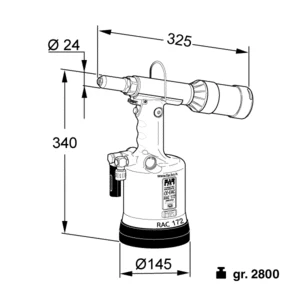 OR-172 — desenho técnico com dimensões (FAR)