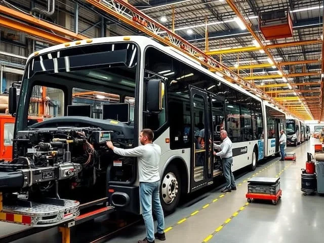 Ônibus e Caminhões